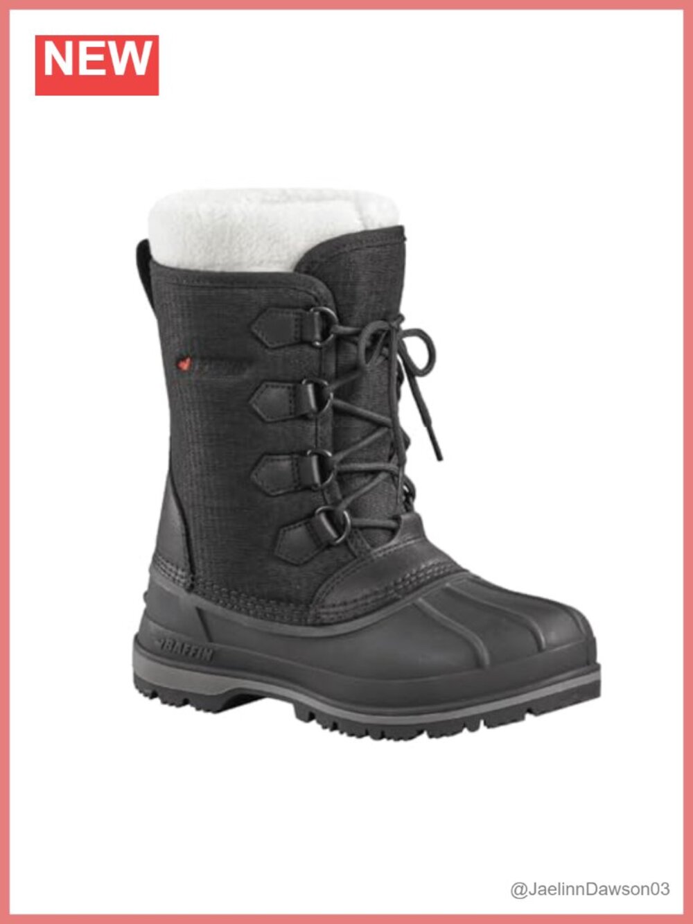 Baffin Bobcaygeon Women's Waterproof Snow Boots Removable Inner Boot